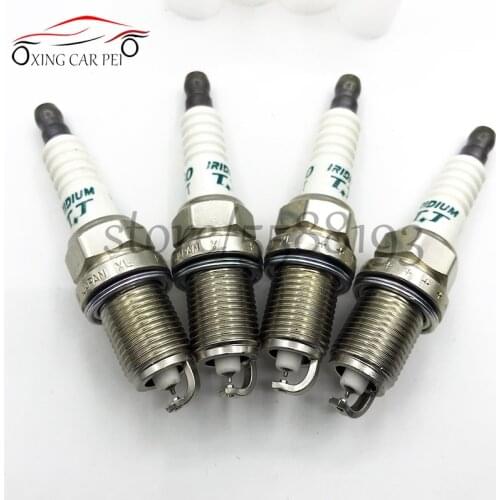 4pcs ik16tt 4701 Car Dual Iridium Spark Plug For Mazda E2000 Eunos 30X 800 Mazda 2 DY DE Millenia MPV LV IK16TT-4701