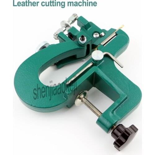 809G Leather Cutting Machine Manual Peeling Machine Leatherwear Splitter Vegetable Tanned Peeler Leathers Paring Machine 1PC