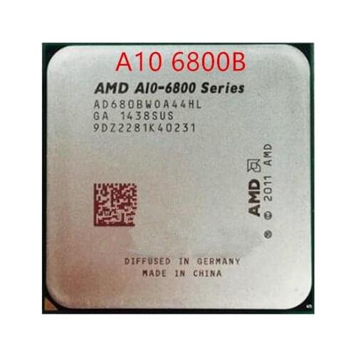 AMD A10-Series A10-6800B A10 6800 4.1GHz Quad-Core CPU Processor AD680BWOA44HL Socket FM2