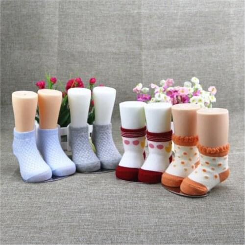 Free Shipping!! New Style Hot Sale Plastic Child Mannequin Foot Model For Sock Display