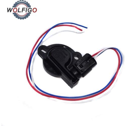 WOLFIGO TPS Throttle Position Sensor with Pigtail Connector For LADA Niva Samara Forma 110 111 112 393855 21121148200 39.3855