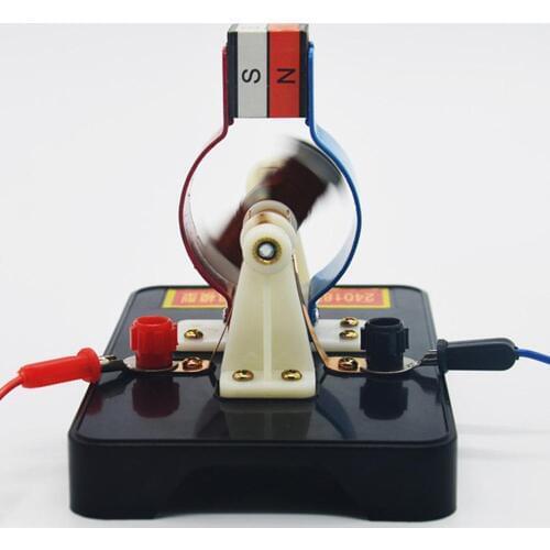 DIY Simple DC Electric Motor Model Assemble Kit for Kids Physics Science Educational Toys