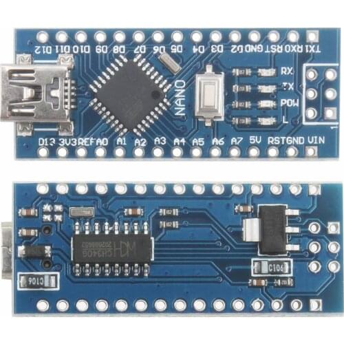 For Arduino Nano Mini USB With bootloader for Arduino nano 3.0 controller for Arduino CH340 USB driver 16Mhz Nano v3.0 ATMEGA328