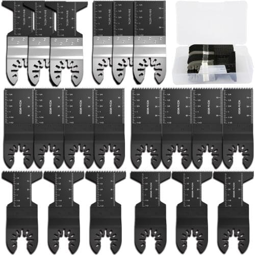 20 Saw Blade Oscillating Multi Tool High Carbon Steel Cutter Fit Fein Bosch Milwaukee Porter Cable Dewalt
