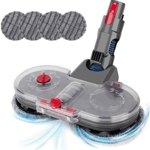 Electric Mopping Vacuum Brush Cleaner Cleaning Cloth Water Tank Set For Dyson V7 V8 V10 V11 Replaceable Parts