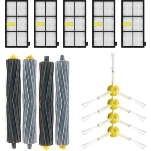 New Debris Extractor brush,HEPA Filter,Side Brush Kit For iRobot Roomba 800 870 880 980 vacuum cleaner Accessories parts