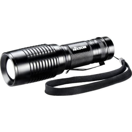 2018 New T6 LED 3000 Lumens Zoomable Focus Flashlight Torch Lamp AAA/18650 Battery For Outdoor Hunting Camping Lamp