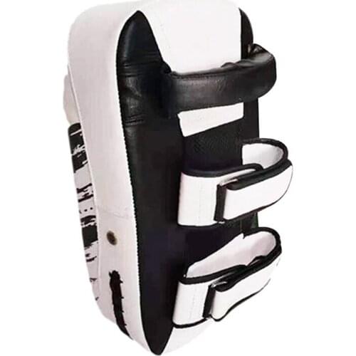 NEW-Kicking Shield MMA Thai Pad Training Kickboxing Muay Thai Shield Leather Practicing Hand Pad Taekwondo Exercise
