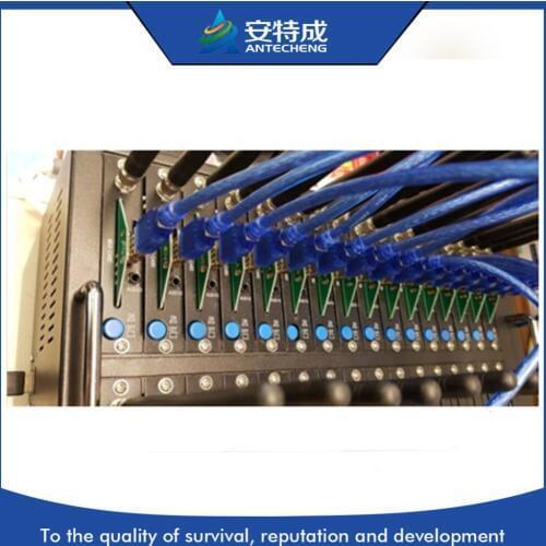 New 128 SIM BANK with 128 SIM Card, sms sim bank working with gsm modem pool bulk sms machines