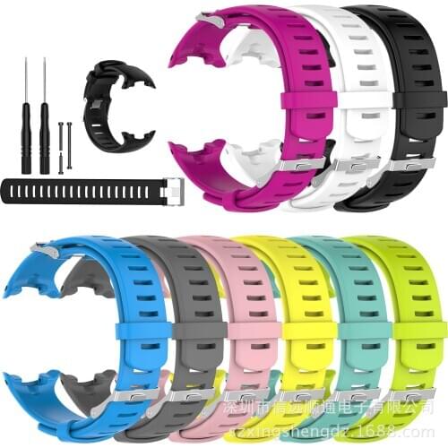 High quality 2019 new silicone strap for SUUNTO D4 D4i NOVO diving watch replacement wristband sport and fashion