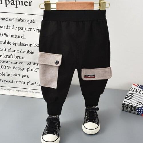 Baby Pants Autumn Kids Clothing Loose Childrens Casual Trousers Fall Clothes for Kids Teenage Bell Bottoms Pants