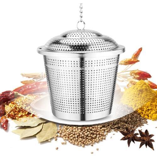 Stainless Steel Tea Infuser Loose Leaf Tea Strainer Reusable Spice Filter Strainer Infusor Mesh Tool