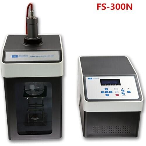 300 W Ultrasonic Homogenizer Sonicator Processor Ultrasonicator Cell Disruptor Mixer CE ISO 20KHZ 5ml-250ml FS-300N