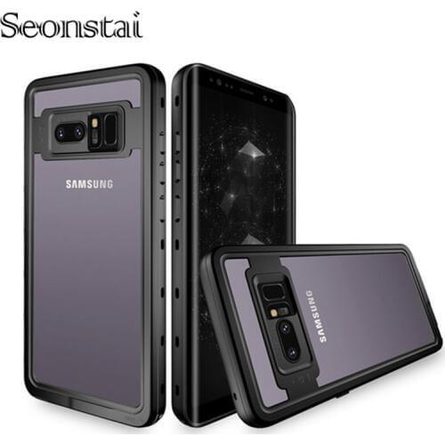 Waterproof case For Coque Samsung Note 8 Case Note8 Cover Samsung Galaxy Note 8 Case 360 Four-level Protection Swimming Cases