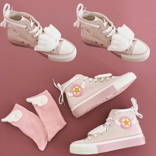 Japanese sweet lolita shoes kawaii girl tea party princess kawaii Magic Girl Cardcaptor Sakura women shoes loli cosplay cos suit