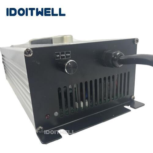 Customized 84V automatic intelligent battery charger 20A 15A 10A 84 volt current 3 stages adjustable charger for lithium lifepo4