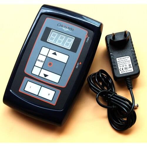 1 Pcs Power Supply with LCD Digital Display For Permanent Makeup Eyebrow Lip Tattoo Machine Kit