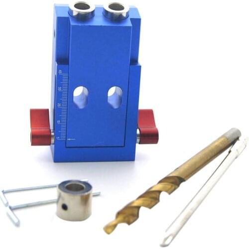 105402 Katsu Pocket Hole Drilling Jig Kit With Step Bit Woodworking Joinery Tool Drill Bit