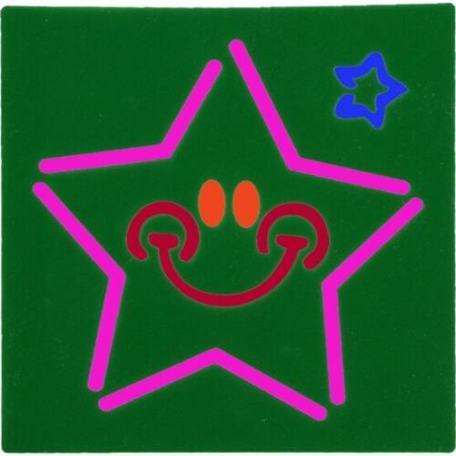 14*14 Star Layering Stencils for Diy scrapbook/photo album Decorative Embossing coloring,painting stencil,home decor