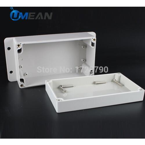 158*90*65mm Waterproof Plastic Electronic Project Box w/ Fix Hanger Enclosure Housing Meter