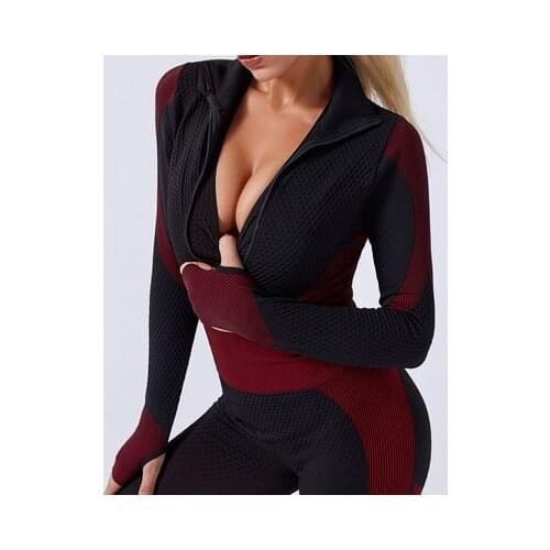 3 pcs Winter Seamless Women Yoga Pant and Jackets and tops Set Shark Seamless Women Yoga Pant Set