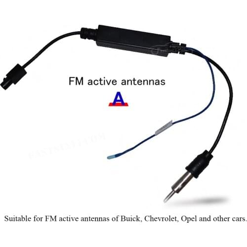 Car Special Radio Antenna AM/FM Audio Signal Amplifier Booster Cable Fakra Aerial Adaptor Replacemen for Volkswagen Opel