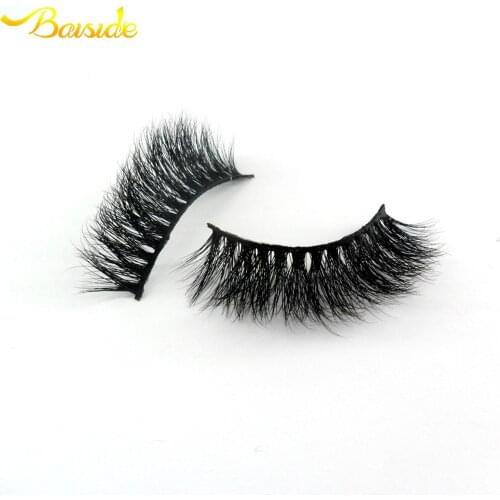 Baiside Free Mink Lashes Handmade 3D Mink Eyelashes Cruelty-free Lashes Makeup