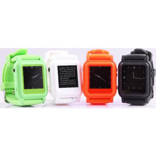 MP4 Learning Watch 25x25mm 4GB or 8GB Memory eBook watch Taxt Reader Music Player Wristwatch Spain Russia English Most Language