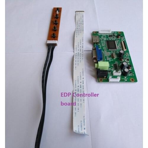For B156XW04 V7 15.6" KIT VGA EDP HDMI 30Pin monitor DRIVER LED EDP SCREEN display LCD DIY Controller board 1366X768