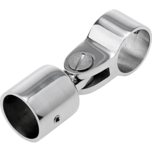 Stainless Steel 316 External Eye End Deck Hinge Bimini Top Fitting Marine Boat Hardware