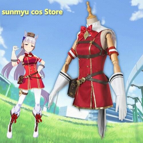 Uma Musume Pretty Gold Ship Cosplay Costume With Tail Halloween