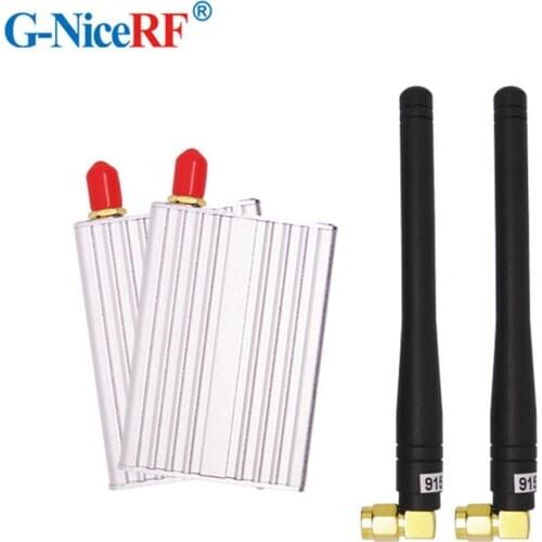 2PCS 100mW USB Interface 915MHz RF Transceiver Module SV613+ 2PCS USB cable+ 2PCS elbow head antenna