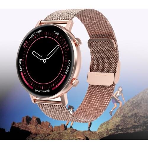 2020 Men Women Smart Watch 360*360 Resolution Full Touch IP67 Waterproof Heart Rate Monitoring Motion tracking For Android IOS