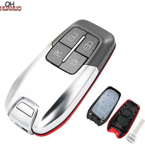 New Replacement 4 Buttons Luxury Remote Key Shell Case Fob for Ferrari 458 588 488GTB La Ferrari NO Logo