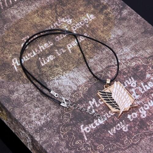 Of Freedom Titanium Cosplay Pendant Necklace Men Jewelry U2JF