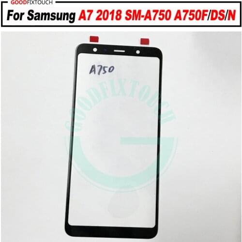 AAA+ Quality For Samsung Galaxy A7 2018 A750 A750F A750FN A750G A8 A750GN LCD Touch Screen Front Outer Glass Panel Replacement