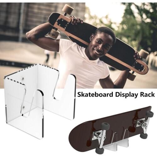 Skateboard Rack Skateboard Wall Hanger Display Rack Skateboard Wall Mount Rack Stand Holder #CW