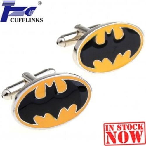 TZG01838 Superhero Super Hero Cufflink Cuff Link 2 Pairs Free Shipping Promotion