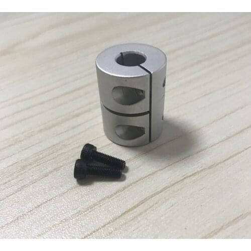 High Precision Rigid Coupling 3D Printers Parts Aluminium Alloy Shaft Coupler For Cr10 Ender-3 T8 Lead Screw Stepper Motor Acces
