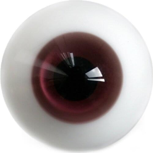 [wamami] 18mm Purple & Mediumvioletred For BJD DOD AOD Doll Dollfie Glass Eyes Outfit
