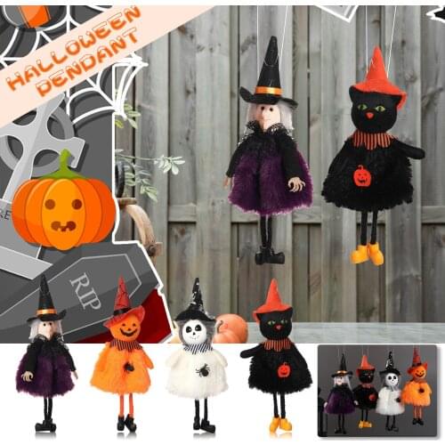 1PCS Halloween Ghost Hanging Decoration Indoor/Outdoor Specter Party Bar Supplies Hanging Garland Decoration for Halloween Party
