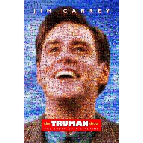 1998: The Truman Show Classic Movie Old Year Film Retro Vintage Poster Canvas Painting DIY Wall Paper Home Decor Gift