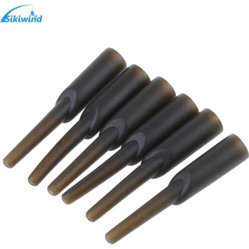 30pcs 35mm Length Carp Fishing Safe Zone Run Rig Rubber Chod Buffer Beads Holder Covert Tackle Sleeves Fishing Tools Accessories