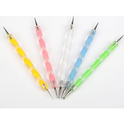 5 piece Nail art Spot Swirl Premium Dotting Tool Swirl Tool Nagel design TOP USN Nail art UV Gel Tool Nagelpinsel Modellage