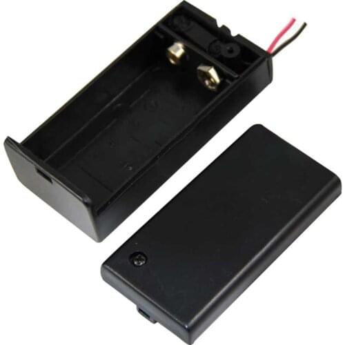 9 VOLT BATTERY BOX WITH LID (IC-233D)