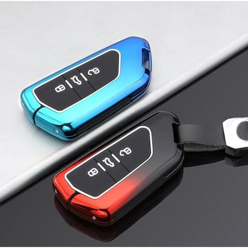 For VW Volkswagen Golf 8 MK8 Passat CC For Skoda Octavia A8 Seat Leon MK4 Tarraco Ateca 2020 2021 Car Key Case Cover Accessories