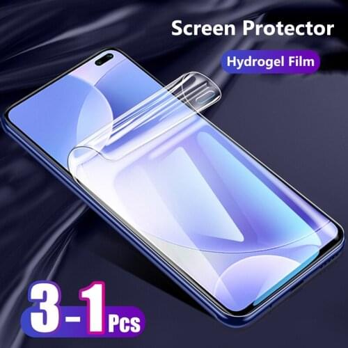 For Xiaomi Poco X2 Redmi K30 / 5G 6.67" Front Slim Full Cover to Edge Soft TPU Hydrogel Film Explosion-proof Screen Protector