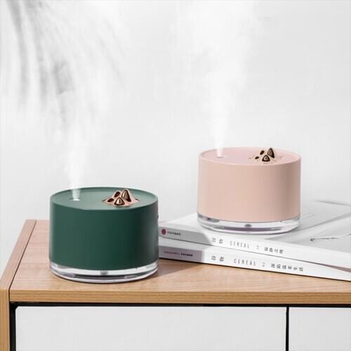 ELOOLE 2020 Ultrasonic USB Mini Portable 300 ML Air Humidifier Aroma Essential Oil Diffuser With LED Light For Home Car Desktop