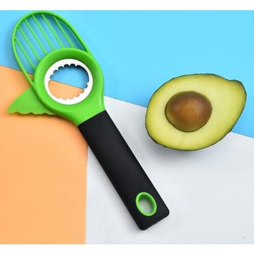 Holaroom Multifunctional Avocado Cutter Shea Knife Avocado Peeler Vegetable Fruits Slicer Shea Corer Separator Kitchen Gadgets