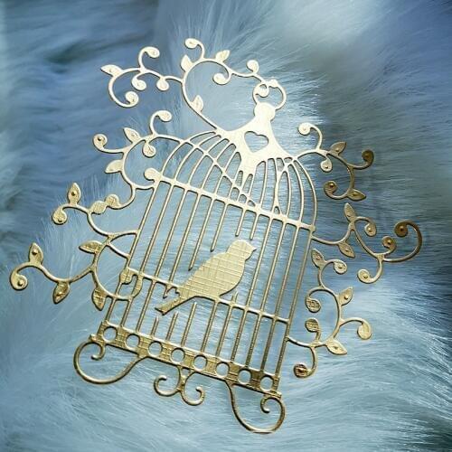 KLJUYP Birdcage Metal Cutting Dies Scrapbook Paper Craft Decoration dies scrapbooking
